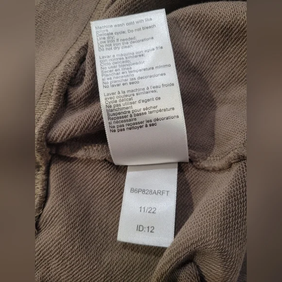 Psycho Bunny Tan Joggers with Iconic Logo - Picture 6 of 7